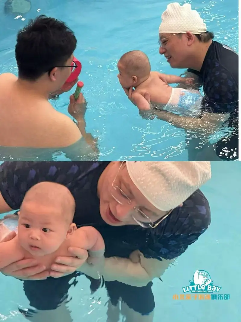 小朋友独立踢腿前进